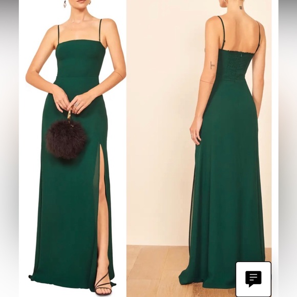 Reformation Dresses & Skirts - Reformation maxi dress with slit.
